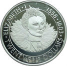 25 Dollars - Elizabeth II (Queen Elizabeth I)
