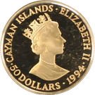 50 Dollars - Elizabeth II (Ten Sails)