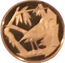 1 Cent - Elizabeth II (25th Anniversary of Coronation)