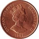 1 Cent - Elizabeth II (3rd portrait)