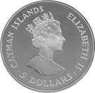 5 Dollars - Elizabeth II (Visit of Princess Alexandra)