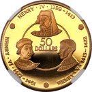 50 Dollars - Elizabeth II (House of Lancaster)