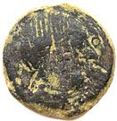 As OBVLCO diademed and bun-haired, URKAILTU NESELTUKO type (Turdetanos, Obulco mint)