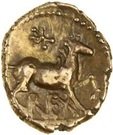 Gold ¼ Stater (Atrebatic J; Verica)
