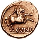 Gold Stater (Trinovantian X; Cunobelin)