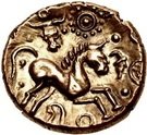 Gold Stater (Trinovantian M; Tasciovanus)