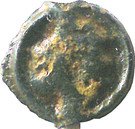 Potin (Turones, devilish head and small cross)