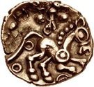 Gold ¼ Stater (Trinovantian J; Addedomaros)