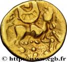 ¼ Gold stater with crescent (Atrebates)