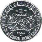 2 Francs CFA