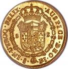 8 Escudos - Carlos IIII (bust of Carlos III)