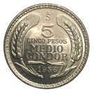 5 Pesos / ½ Condor