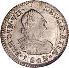½ Real - Fernando VII (bust of Carlos IV)
