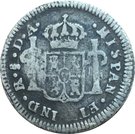 ½ Real - Carlos IV (bust of Carlos III)