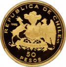 50 Pesos (150th Anniversary of Military Academy)