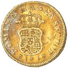 1 Escudo - Fernando VI (bust of Felipe V)