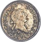¼ Real - Carlos IIII (bust of Carlos III)