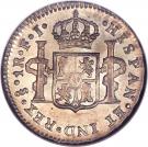 1 Real - Carlos IIII (bust of Carlos IV)