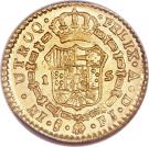 1 Escudo - Fernando VII (bust of Carlos IV)
