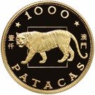 1000 Patacas (Year of the Tiger)