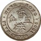 5 Cents - Edward VII