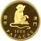 1000 Patacas (Year of the Monkey)