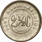 2½ Centavos (United States of Colombia)