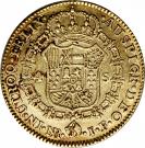 4 Escudos - Fernando VII (portrait of Carlos IV)
