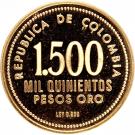 1500 Pesos (Gold Museum of Central Bank of Bogota)