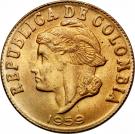 2 Centavos (continuous legend)