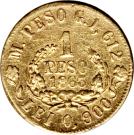 1 Peso (United States of Colombia)