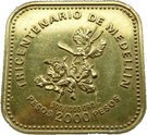 2000 Pesos (300th Anniversary of Medellin)