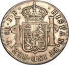 8 Reales - Fernando VII (portrait of Carlos IV)