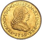 1 Escudo - Fernando VI