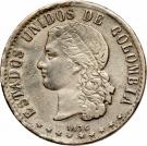 20 Centavos (United States of Colombia)