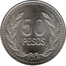 50 Pesos (non-magnetic)