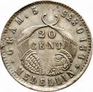20 Centavos (United States of Colombia)
