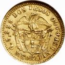 2 Pesos (United States of Colombia)