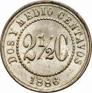 2½ Centavos (United States of Colombia)