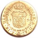 1 Escudo - Fernando VII (portrait of Carlos IV)