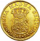 2 Escudos - Carlos III (portrait of Fernando VI)