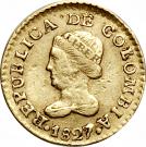 1 Peso (Republic of Colombia, Republic of Nueva Granada)