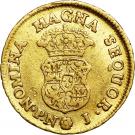 1 Escudo - Carlos III (portrait of Fernando VI)