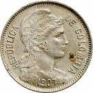 2 Pesos Papel Moneda (= 2 centavos in golden pesos)