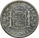 2 Reales - Fernando VII (portrait of Carlos IV)