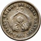 1 Décimo (United States of Nueva Granada)