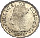 2 Reales (Republic of Colombia - Gran Colombia)
