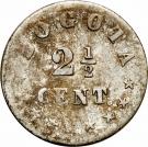 2½ Centavos (United States of Colombia)