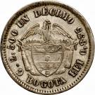 1 Décimo (United States of Colombia)