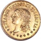 2 Pesos (United States of Colombia)